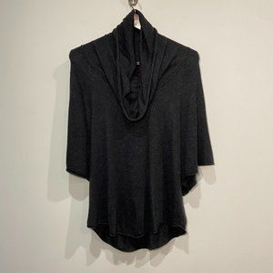 Joie Celia Cowl Wool & Cashmere Blend Grey Pullover Sweater Size XS